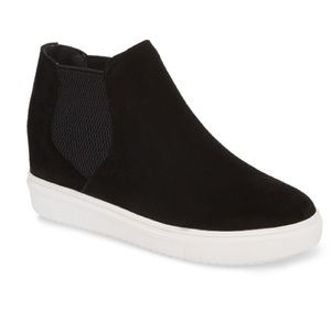 Steve Madden Suede Sultan Chelsea Wedge Sneakers
